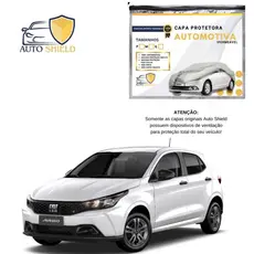 Capa Para Carro Fiat Argo Com Proteção UV  Protege de Sol / Chuva / Poeira ( P ) - Auto Shield