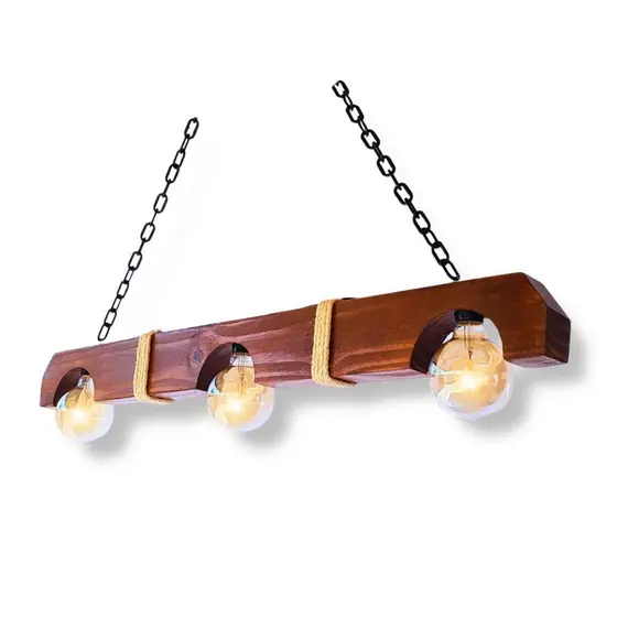 Luminária de Teto, Meia lua, com 3 Bocais