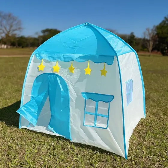 Barraca Casinha Castelo Mágico Infantil: Barraca Dobrável Diversão Total