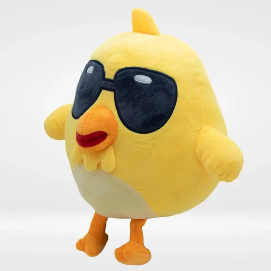 Boneco Pelúcia Pintinho Pierre - O Parceiro Estiloso da Turma da Boiadeirinha Presente Criança Feliz Envio Rápido