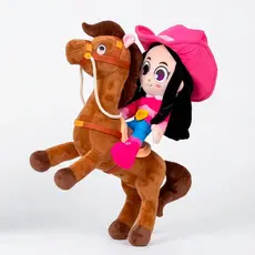 Bonecos Pelúcia Turma da Boiadeirinha Original Edição Combo   Pelúcia:   Boiadeirinha +Blake