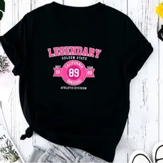 Camiseta T-shirt Blusinha Feminina Legendary 100% Algodão Gym Academia Fitness Treino Caminhada