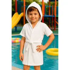 Roupão atoalhado - Baby, infantil e juvenil - Toalha pós banho, praia e piscina - Conforto e Aconchego para o dia a dia.