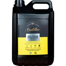 Limpador Alcalino Cadillac Automotivo 5L Desengraxante Potente Para Lavagem Pesada Motor Rodas e Chassi