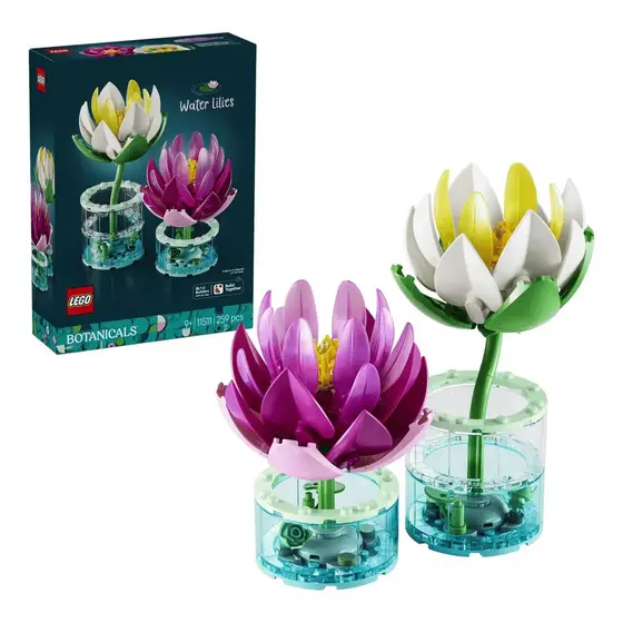 Lírios D’Água LEGO 11511 Botanicals 259 Peças Coleção Decorativa