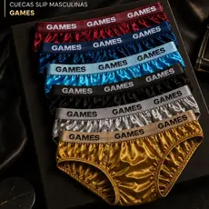 CUECAS ADULTO LISA 100% POLIÉSTER COM CÓS GAMES