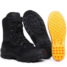 Bota Coturno Militar 930 Masculino Exército Marcha Motociclista Paintball Super Resistente Cano Médio