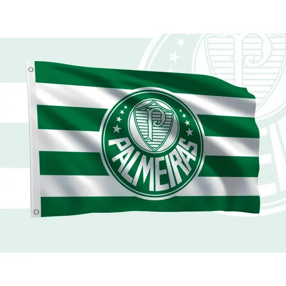 Bandeira Palmeiras Malha Helanca 1.50m x 1,00m