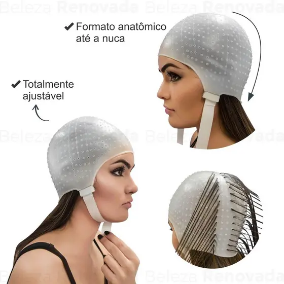 Touca Tratamento Mechas Luzes Reflexo Profissional
