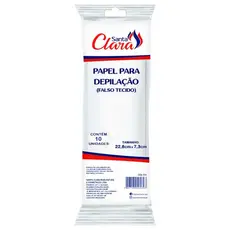 Papel Depilatorio Tnt Falso Tecido 10 Unidades Depilação