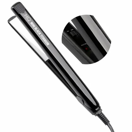 Prancha Mq Mini Black Titanium Preto Bivolt