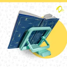 Suporte Apoio Ergonômico para leitura de apostilas livros cadernos Várias Cores