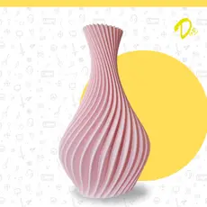 Vaso Decorativo Decoração Espiral para Salar de Estar Várias Cores Presente
