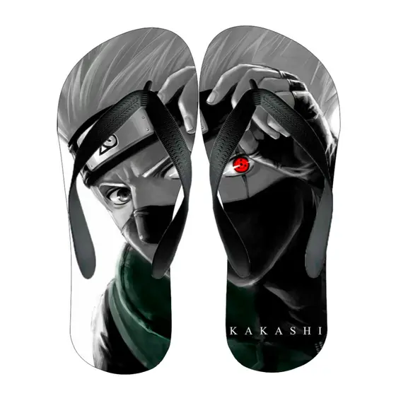Chinelo Kakashi Hatake Anime Naruto Adulto e Infantil Leve