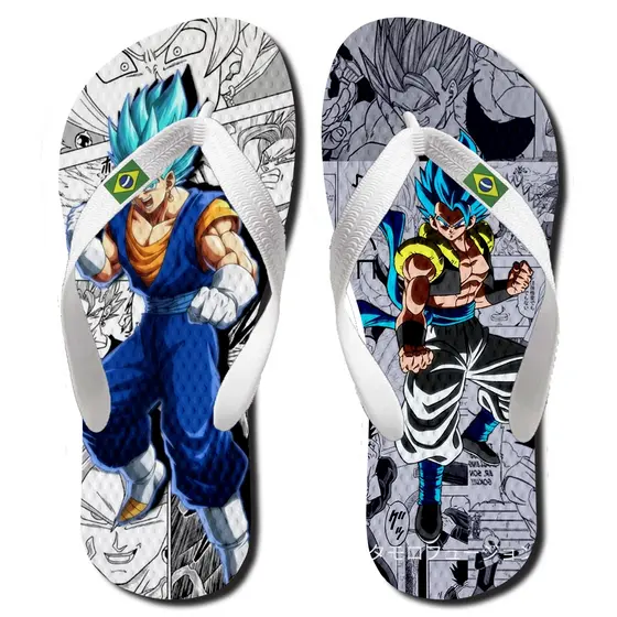 Chinelo Goku Dragon Ball Z Anime Adulto e Infantil