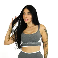 Kit 2 Top Com Alça Academia Fitness Sem Bojo Liso Confortavel