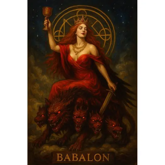 QUADRO DECORATIVO PLACA MDF-BABALON COM A ESPADA NA MÃO