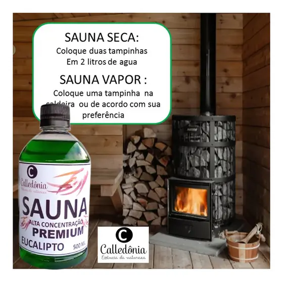 Essência  Eucalipto  Sauna  Puro Alta Concentração Premium + Frasco Spray  para Lar Escritorios