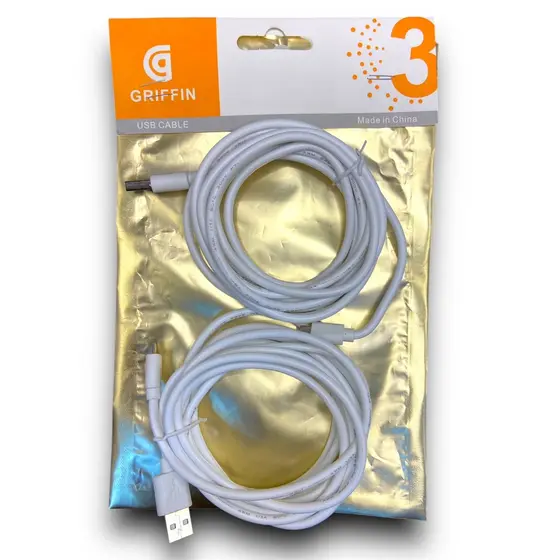 Cabo Usb Para Carregar Controle S/fio Ps4 Xbox One 3 Metros