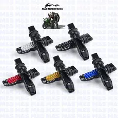 Pedaleira Esportiva Universal Moto Honda, Yamaha, Kawasaki, Suzuki