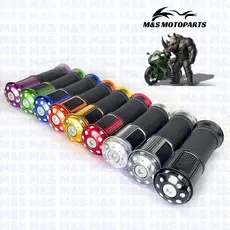 Par de Manopla Esportiva Universal Moto Peso Curto Diamante - Diversas Cores