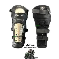 Kit de Joelheira e Cotoveleira Aço Inoxidável Protetor Moto Motocross - Motociclista