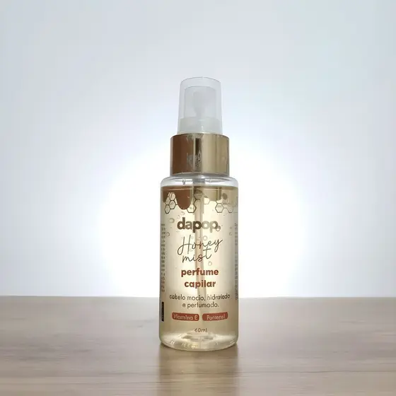 Perfume Capilar Honey Mist Dapop – Brilho, Perfume Duradouro e Proteção dos Fios