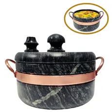 Panela modelo pressão em pedra sabão Arte Pedra Sabão
