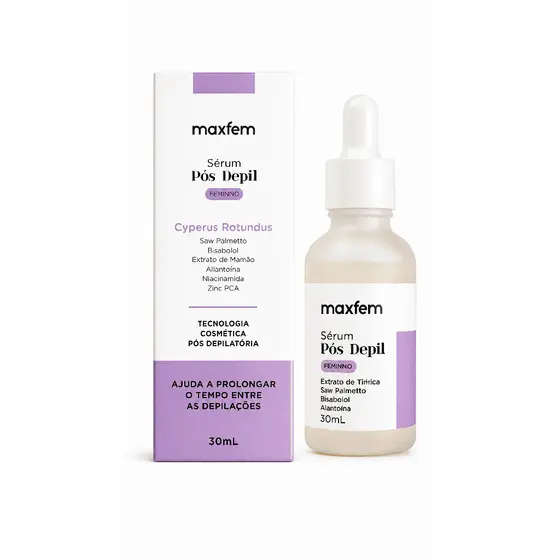Sérum Pós Depil - Inibidor de Pelos Maxfem