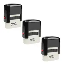 CARIMBO PERSONALIZADO 4910 P02 - MEDIDAS 26mm x 9mm