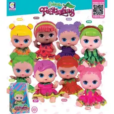 Boneca Brinquedo Infantil Coleção Frutinhas Menina Com Cheirinho Frutas Cotiplás Promoção