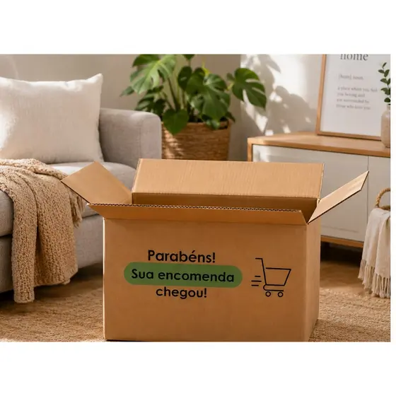 Caixa Papelão 30x20x27,5 Novas Caixa Correios E-commerce Correios Mudança Organização Envio