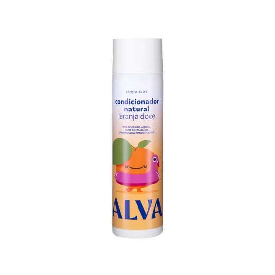 Condicionador Infantil Laranja Doce e Baunilha 250ml Alva
