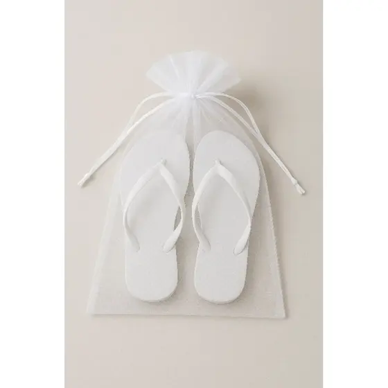 Saco Organza Branco Tamanho 20x35. Com 50 Unidades. Pra Colocar Chinelos. Entregar Rápida.