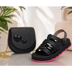 KIT SANDALIA ZIP+ BOLSA JUVENIL MENINA CRIANÇA lançamento conforto e charme 2026