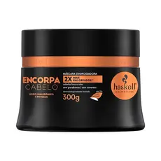 Máscara Haskell Engrossadora Encorpa Cabelo 300g Tratamento Capilar Cabelo Feminino Hidratação Sáude Higiene
