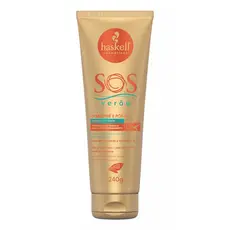 Creme Pentear Haskell Pre E Pos Sol 4 Em 1 Sos Verão 240g,