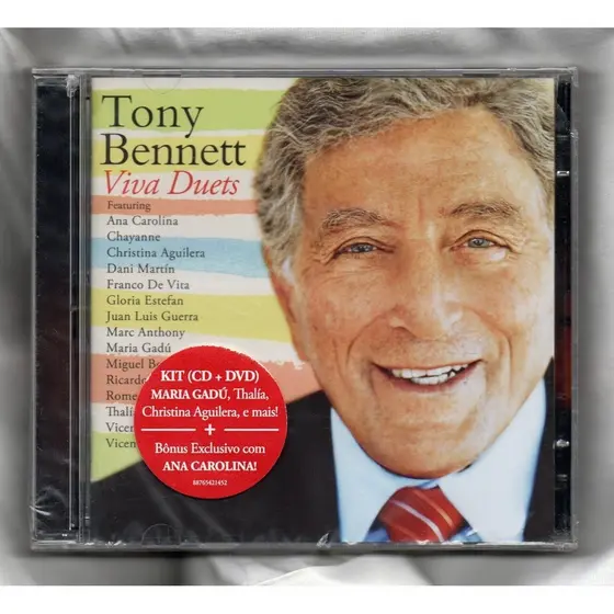 Tony Bennett Cd + Dvd Viva Duets