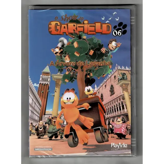 O Show Do Garfield DVD Vol. 6 A Árvore De Lasanha