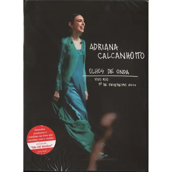 Adriana Calcanhotto DVD Olhos De Onda Digipack