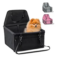 Cadeirinha Assento Transporte Pet Carro Confortável Cães Gato Segurança Confortável Viagem