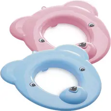 Assento Redutor Vaso Sanitário Infantil Adoleta Bebê - Azul e Rosa