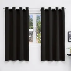Cortina Decorativa 2,20 x 1,50 com Ilhós Cromado para Janela