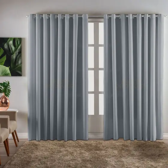 Cortina 3 x 2,20 Oxford para Quarto Sala Escritório