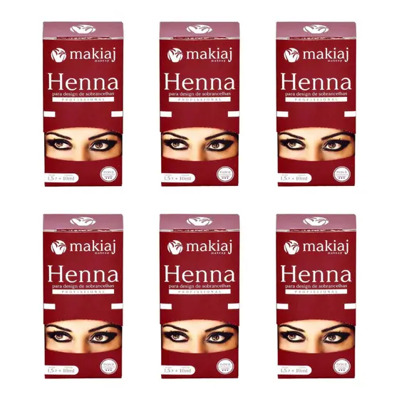 HENNA PARA SOBRANCELHA - MAKIAJ