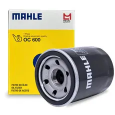 Filtro de oleo MAHLE OC600 Compativel p/ Fiat Uno Mobi Grand Siena Palio Strada Punto Palio Weekend