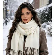 Cachecol xela Feminino Inverno Quentinho Modelo Clássico  Uso Diário Trabalho Passeio