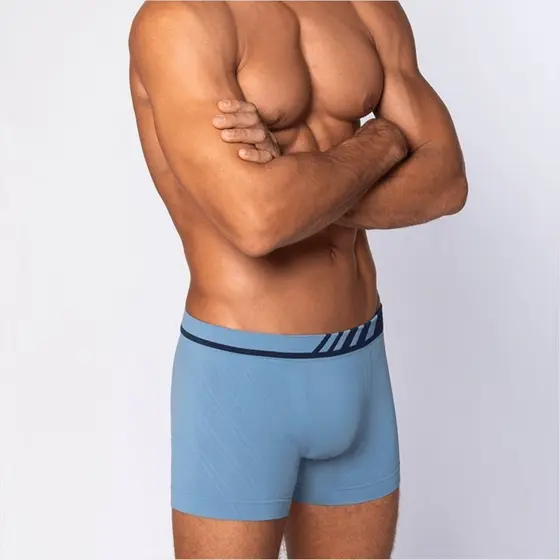 Cueca Lupo AM Boxer Microfibra Sem Costura Conforto Alta Elasticidade Respirável Masculina