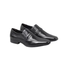Sapato Democrata Couro Metropolitan Lisa Design Masculino Prime Adultos Clássico Mocassim Plain Toe Original Nota Fiscal