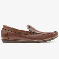 Sapato Mocassim Clássico Couro Masculino Design Lisa Prime Metropolitan Comfort Air Spot Smart Adultos Liso Tag 226102
